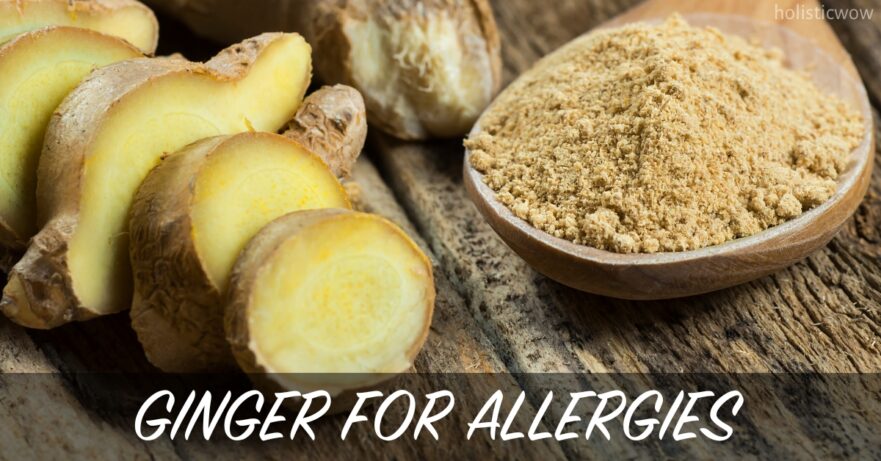 Ginger for allergies